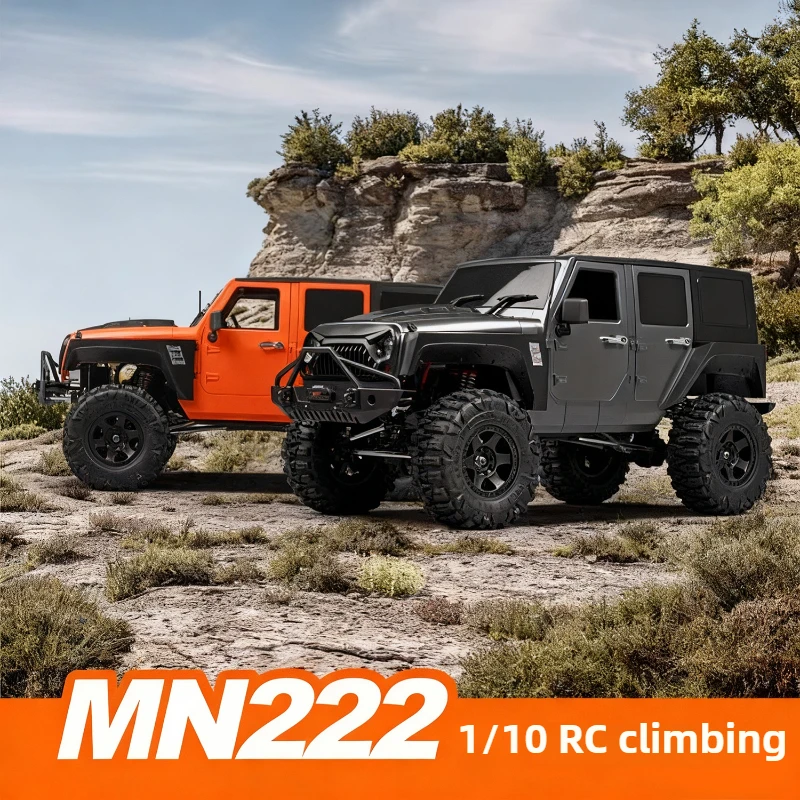 MN222 1/10 Dual-Speed 4WD Remote Control Off-Road Vehicle, Alloy Material, Professional Climbing Car Remote Control Toy
MN222 1/10 Dual-Speed 4WD Remote Control Off-Road Vehicle, Alloy Material, Professional Climbing Car Remote Control Toy