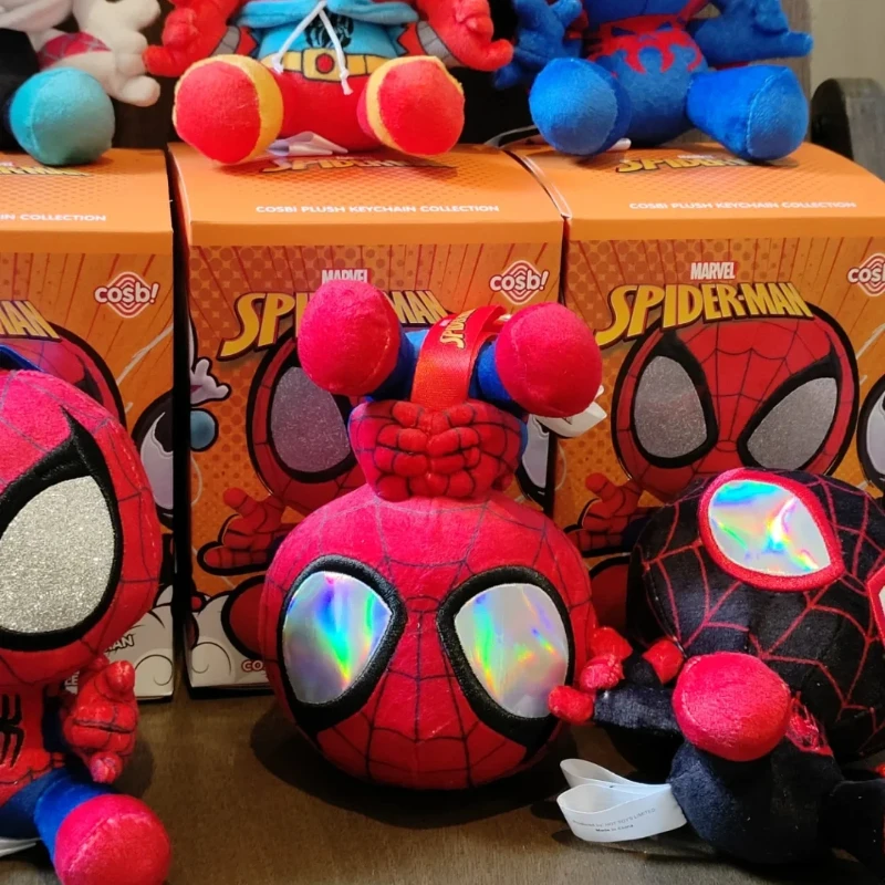 Marvel Spiderman plush pendant blind box genuine plush toy Myerster spot for children's Day gift boy presnent
Marvel Spiderman plush pendant blind box genuine plush toy Myerster spot for children's Day gift boy presnent
