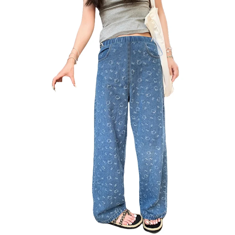 Maternity Lyocell Wide-Leg Jeans - 2025 Summer Streetwear Thin Stretch Loose-Fitting Casual Pants Draping for Pregnancy Women
Maternity Lyocell Wide-Leg Jeans - 2025 Summer Streetwear Thin Stretch Loose-Fitting Casual Pants Draping for Pregnancy Women