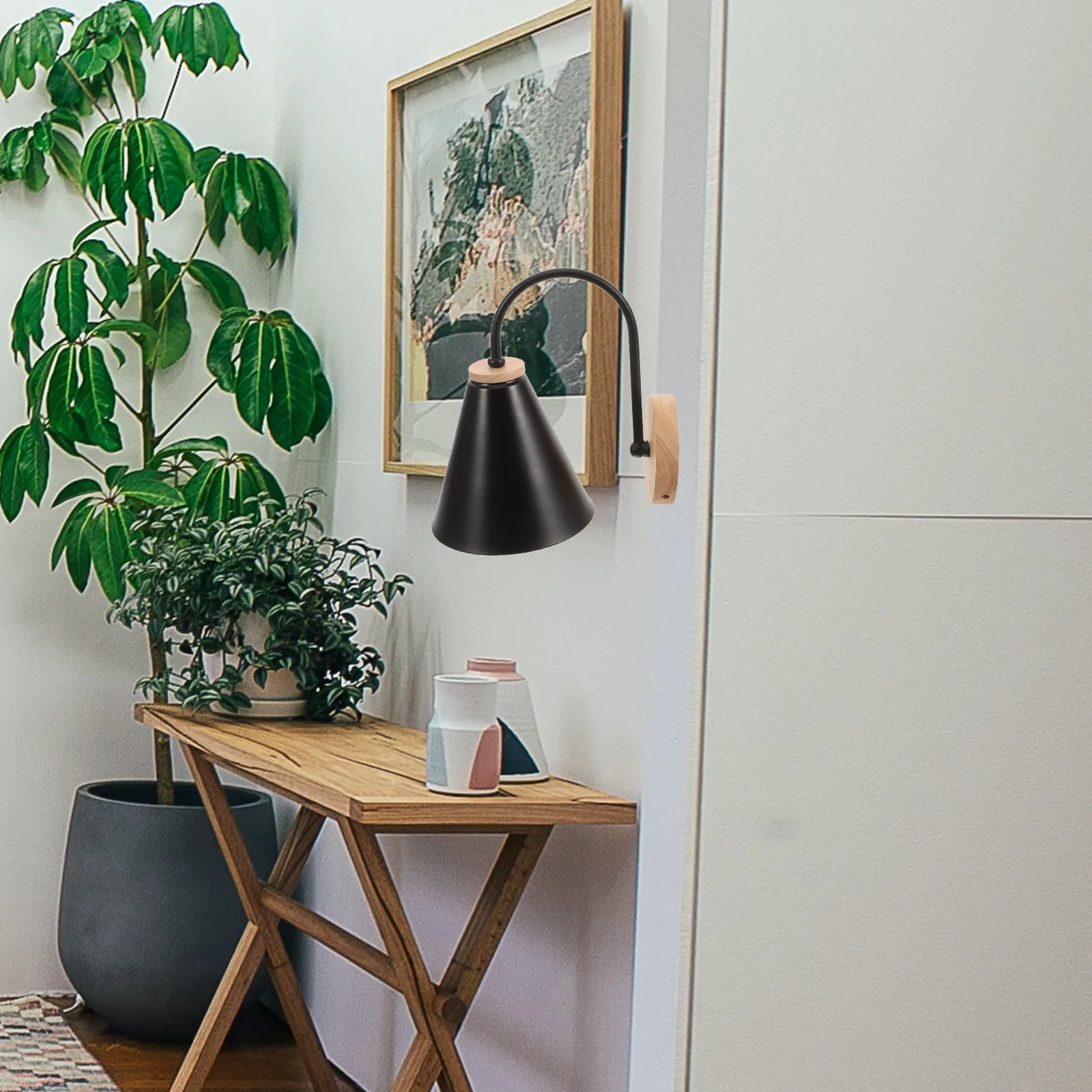 Wall Lamp Black Iron Wood Mount Fixture Bedroom Hallway Stairway Lighting Study Nordic Curved Design Wall Lights Balcony
Wall Lamp Black Iron Wood Mount Fixture Bedroom Hallway Stairway Lighting Study Nordic Curved Design Wall Lights Balcony