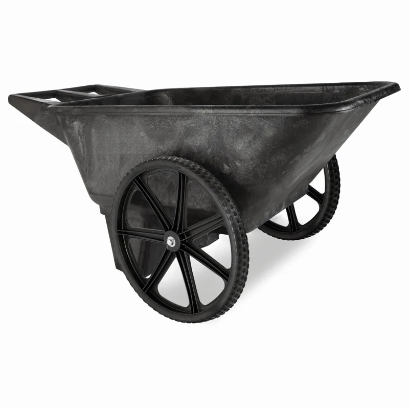 8.75CuFt All Weather Big Wheel Yard Cart, Weather Resistant Durable Wheelbarrow Landscaping, Projects, Black
8.75CuFt All Weather Big Wheel Yard Cart, Weather Resistant Durable Wheelbarrow Landscaping, Projects, Black