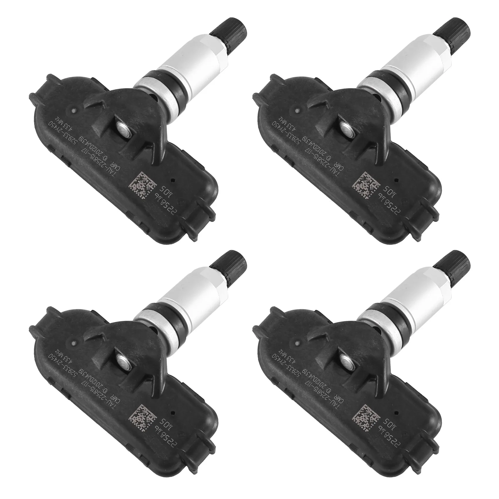 Набор из 4 датчиков давления в шинах TPMS 52933-2Y450 для Hyundai Ix35 Tucson 2013-2015 529332Y450
Набор из 4 датчиков давления в шинах TPMS 52933-2Y450 для Hyundai Ix35 Tucson 2013-2015 529332Y450
