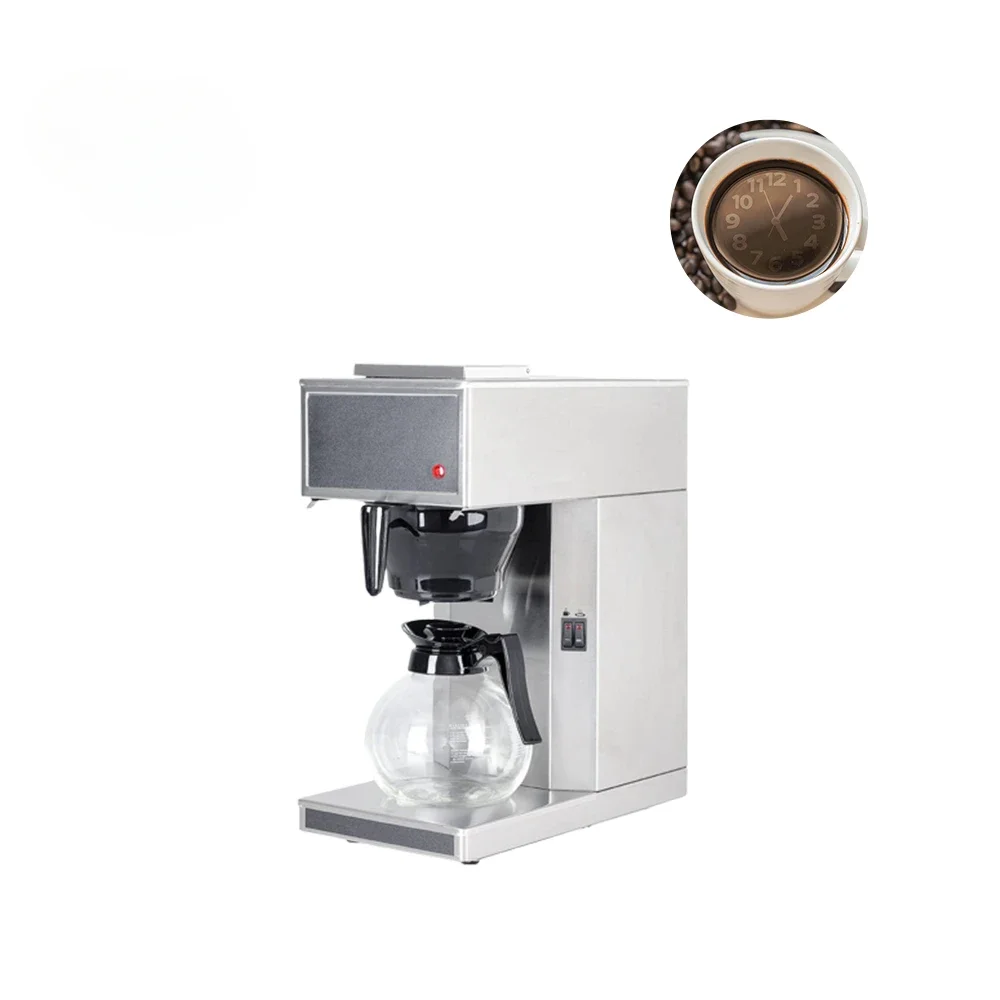 Commercial Stainless Steel Electric Single Head Thermostat Coffee Machine Office Drip Coffee Maker
Commercial Stainless Steel Electric Single Head Thermostat Coffee Machine Office Drip Coffee Maker