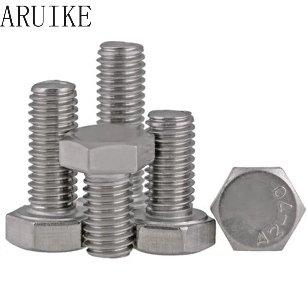 10 шт./лот DIN933 \ GB5783 M8x90 мм M8 * 90 мм шестиугольные болты из нержавеющей стали 304 с болтом 
10 шт./лот DIN933 \ GB5783 M8x90 мм M8 * 90 мм шестиугольные болты из нержавеющей стали 304 с болтом