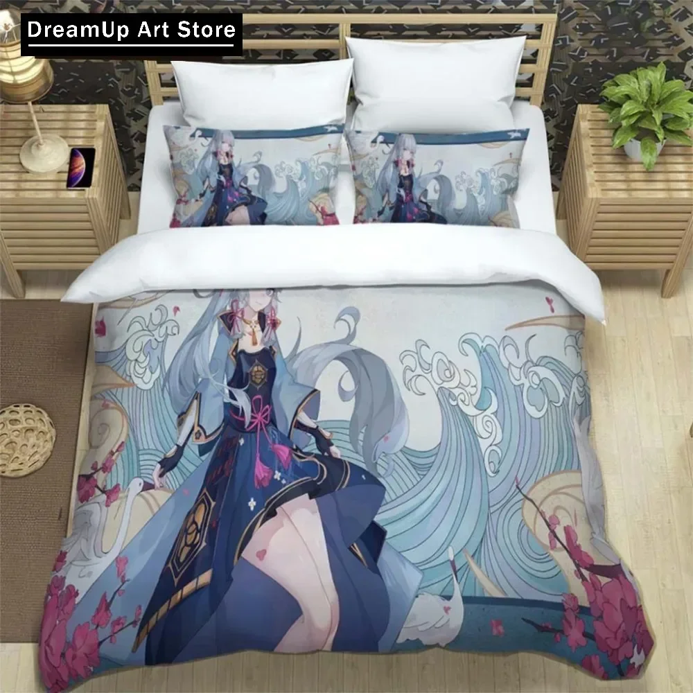 Genshin Impact 3D Print Duvet Cover Bedding Set Bed Set Quilt Cover Twin Single Full Queen King Size Boys Adult Home Textile
Genshin Impact 3D Print Duvet Cover Bedding Set Bed Set Quilt Cover Twin Single Full Queen King Size Boys Adult Home Textile
