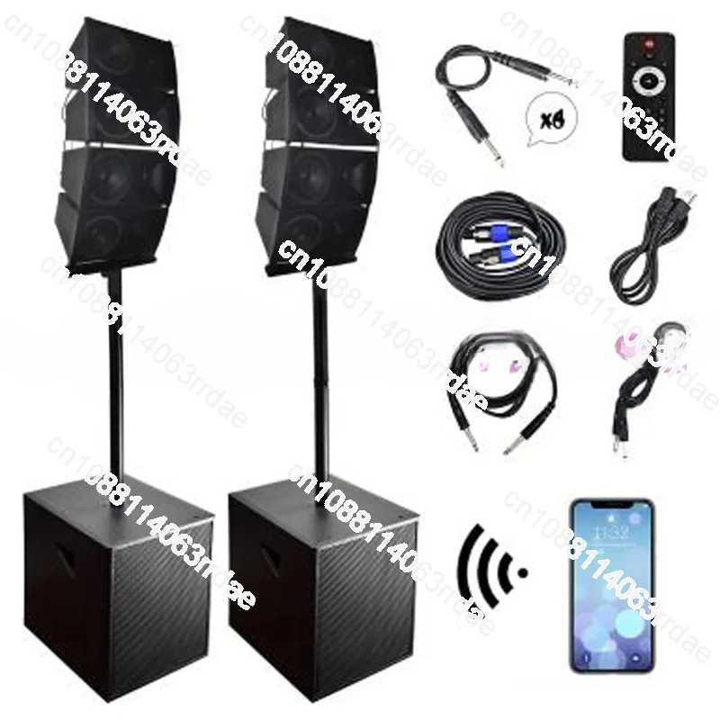 6000W 2*18" Subwoofer Professional audio Karaoke sets sound box PA speaker System active Subwoofer+Array Line Bocina Parlant
6000W 2*18" Subwoofer Professional audio Karaoke sets sound box PA speaker System active Subwoofer+Array Line Bocina Parlant