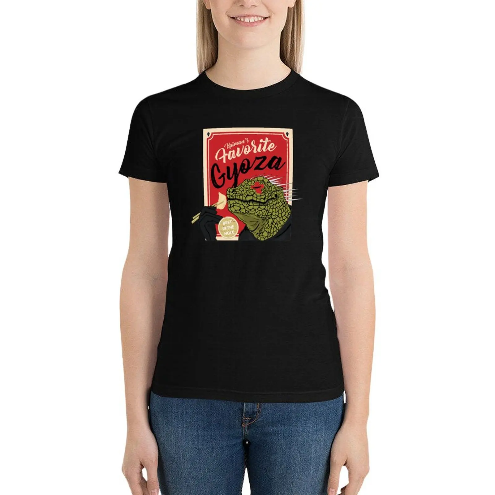 Dorohedoro anime Kaiman eating Gyoza T-Shirt Female clothing lady clothes T-shirts for Women
Dorohedoro anime Kaiman eating Gyoza T-Shirt Female clothing lady clothes T-shirts for Women