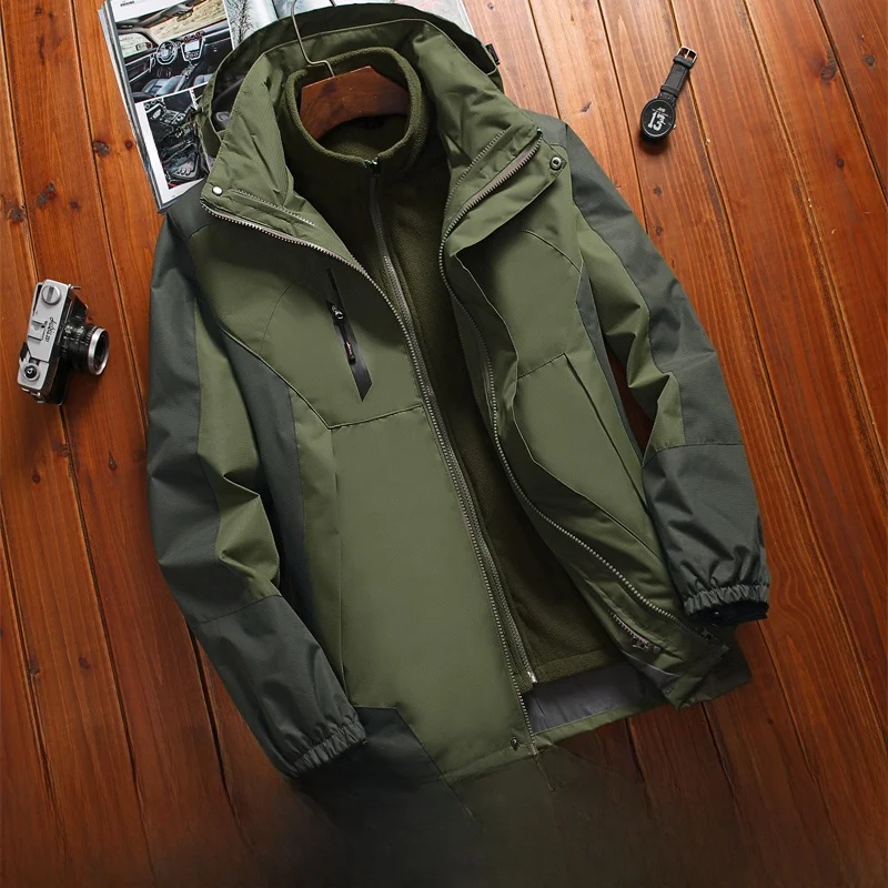 ex Tee-in-One Detachable Outdoor Jaet Waterproof Windproof Mountain Climbing Clothes Youth Faion Stand Fit Zippe...
ex Tee-in-One Detachable Outdoor Jaet Waterproof Windproof Mountain Climbing Clothes Youth Faion Stand Fit Zippe...