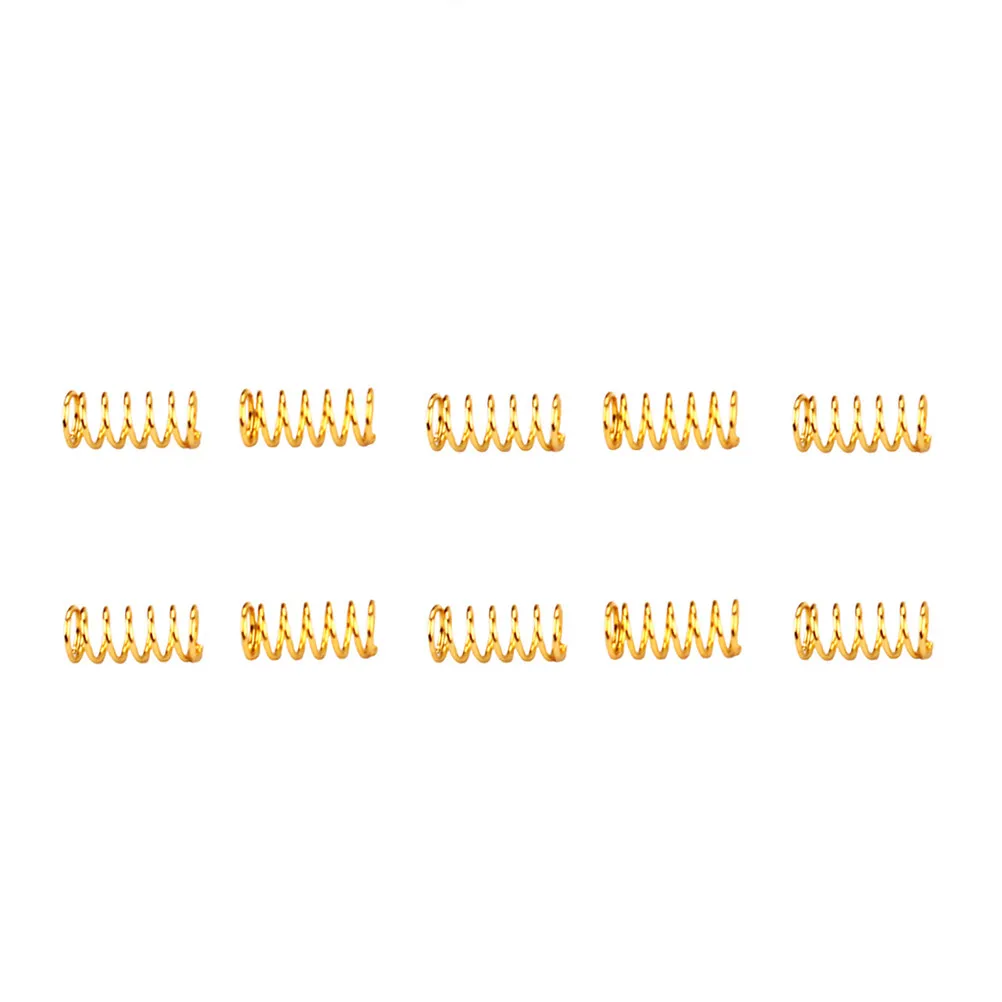 Набор из 200 пружин сжатия для электрогитар, золотистые, полированные, прочные, антикоррозийные, для регулировки звукоснимателей хамбакеров
Набор из 200 пружин сжатия для электрогитар, золотистые, полированные, прочные, антикоррозийные, для регулировки звукоснимателей хамбакеров