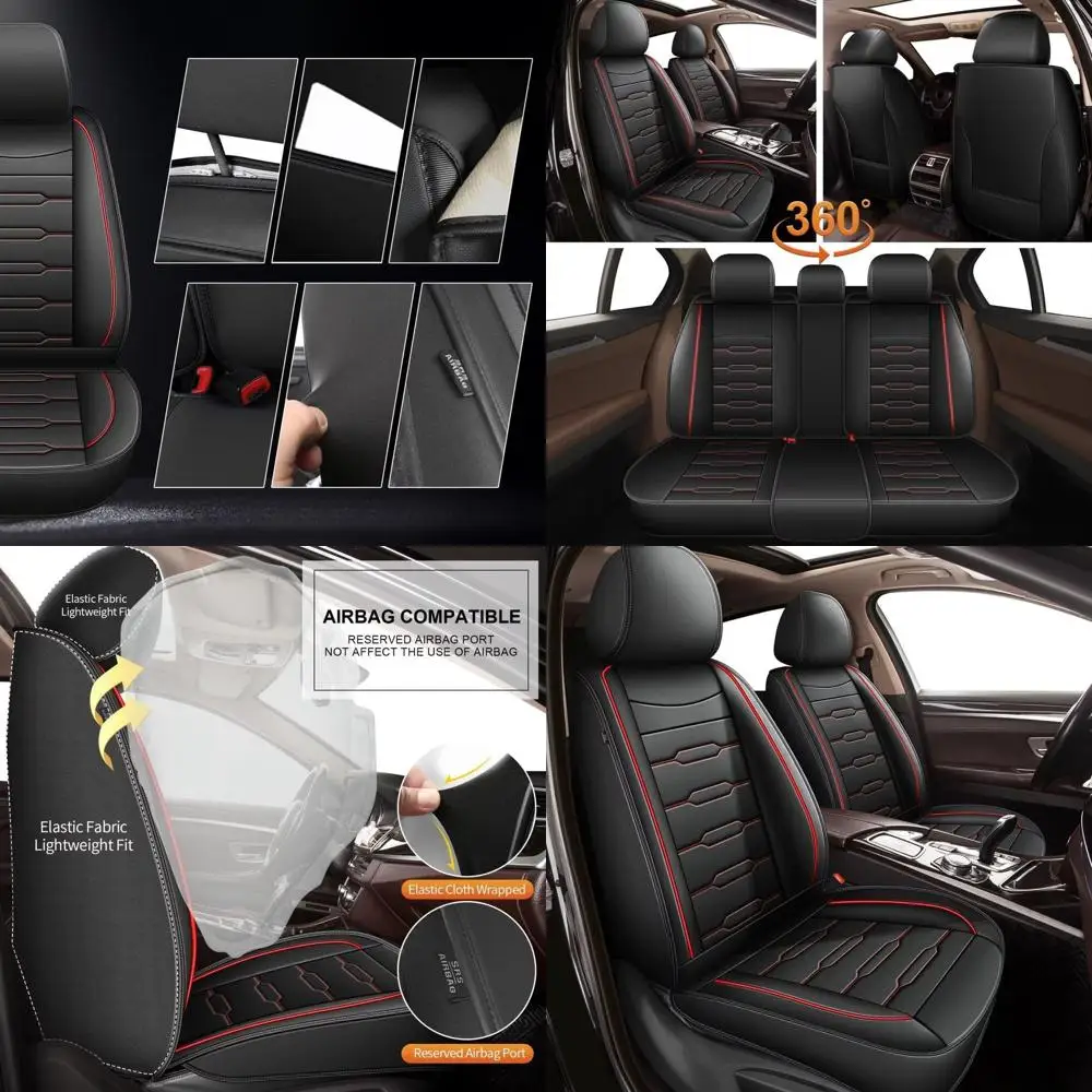 Car Seat Covers Full Set Fit for GMC Terrain:2010-2025, Waterproof Leather Automotive Seat Covers Auto Seat Protector Compatible
Car Seat Covers Full Set Fit for GMC Terrain:2010-2025, Waterproof Leather Automotive Seat Covers Auto Seat Protector Compatible