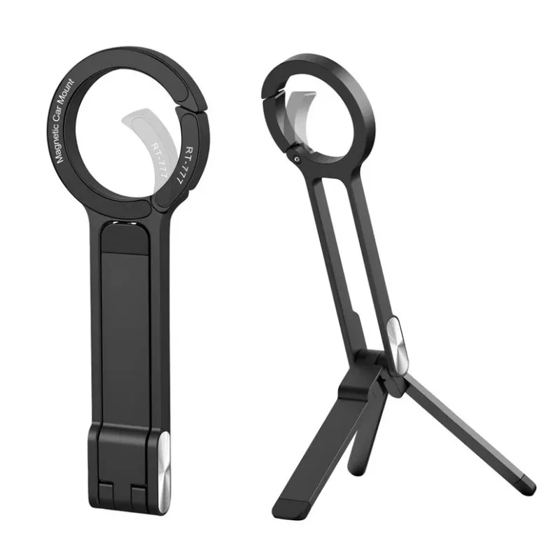Metal Magnetic Phone Tripod Dual-Sided Carabiner-Mounted Portable Desk Stand with Alloy Handle for IPhone
Metal Magnetic Phone Tripod Dual-Sided Carabiner-Mounted Portable Desk Stand with Alloy Handle for IPhone