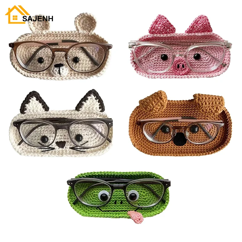 Crochet Glasses Holder Eyeglass Holder For Desk Nightstand Cute Case Organizer Handcrafted end product Decor Birthday Gifts
Crochet Glasses Holder Eyeglass Holder For Desk Nightstand Cute Case Organizer Handcrafted end product Decor Birthday Gifts 