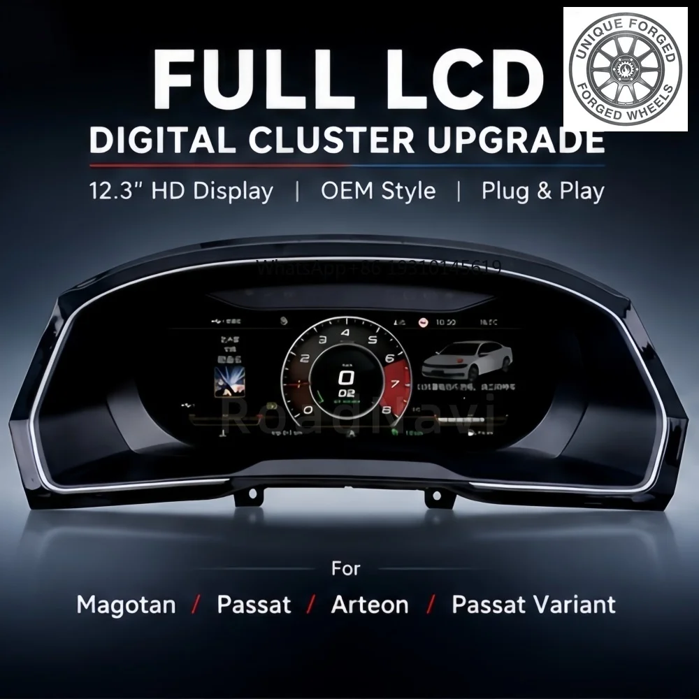 26style BC RoadNavi Car Auto Speedometer for VW Magotan CC Arteon Passat Variant LCD Digital Cluster Car Upgrade Dashboard Instr
26style BC RoadNavi Car Auto Speedometer for VW Magotan CC Arteon Passat Variant LCD Digital Cluster Car Upgrade Dashboard Instr