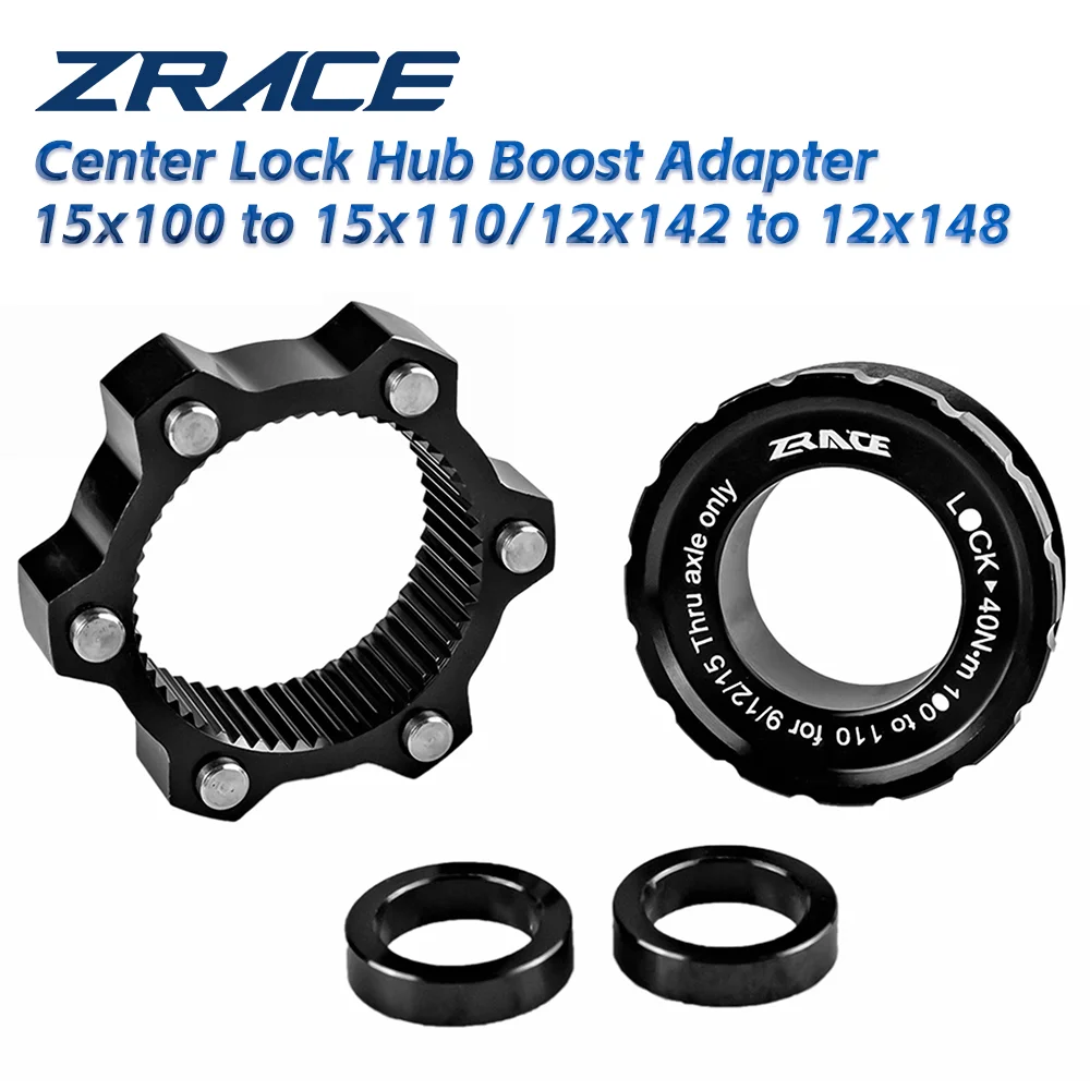 ZRACE Center Lock Hub Boost Adapter,Center-Lock for 6-Hole, 15x100 to 15x110, 12x142 to 12x148,
ZRACE Center Lock Hub Boost Adapter,Center-Lock for 6-Hole, 15x100 to 15x110, 12x142 to 12x148,