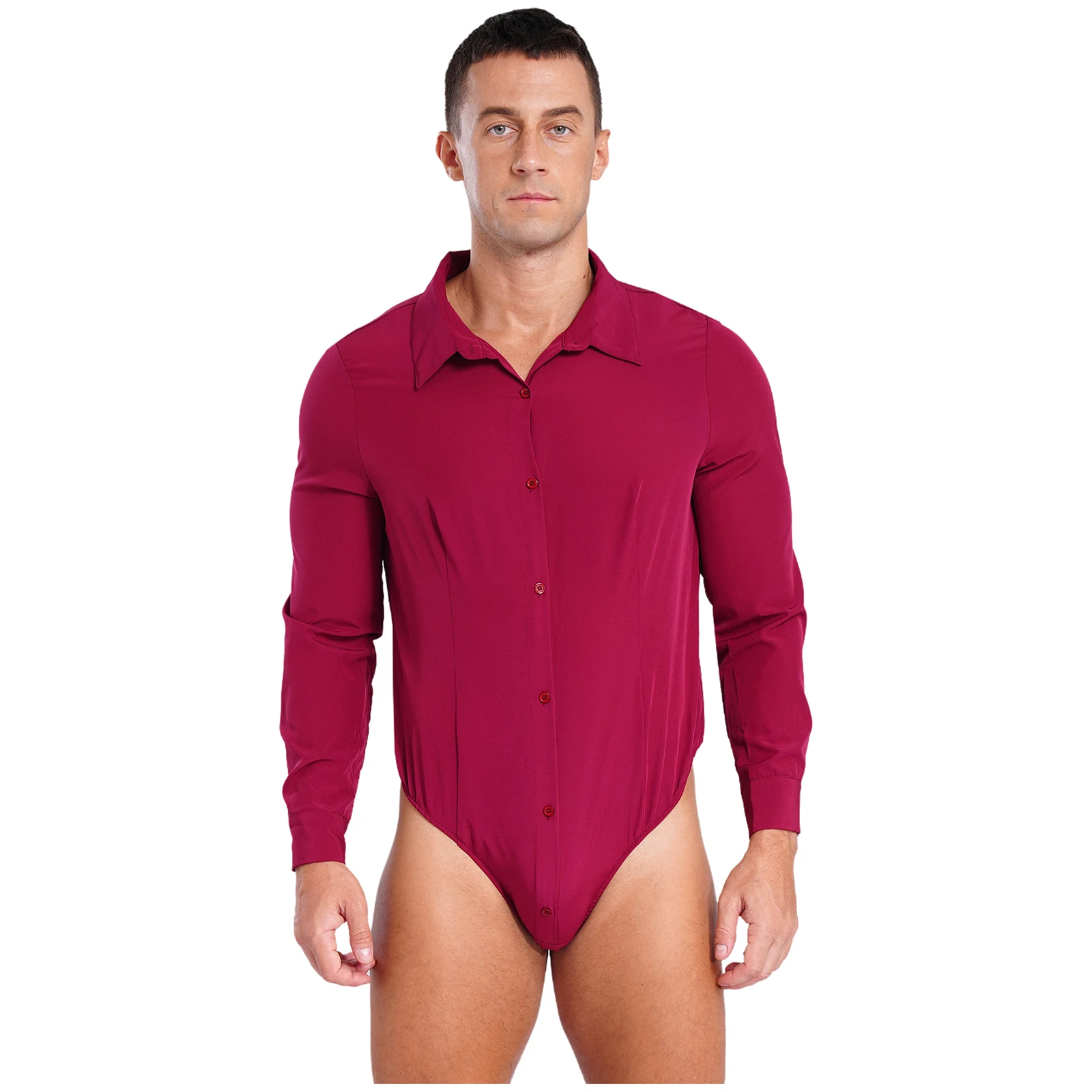 Mens Office Work White Blouses Shirts Bodysuit Long Sleeve OL Shirt Leotard Jumpsuit Male Clothes Club Party Business Work Tops
Mens Office Work White Blouses Shirts Bodysuit Long Sleeve OL Shirt Leotard Jumpsuit Male Clothes Club Party Business Work Tops