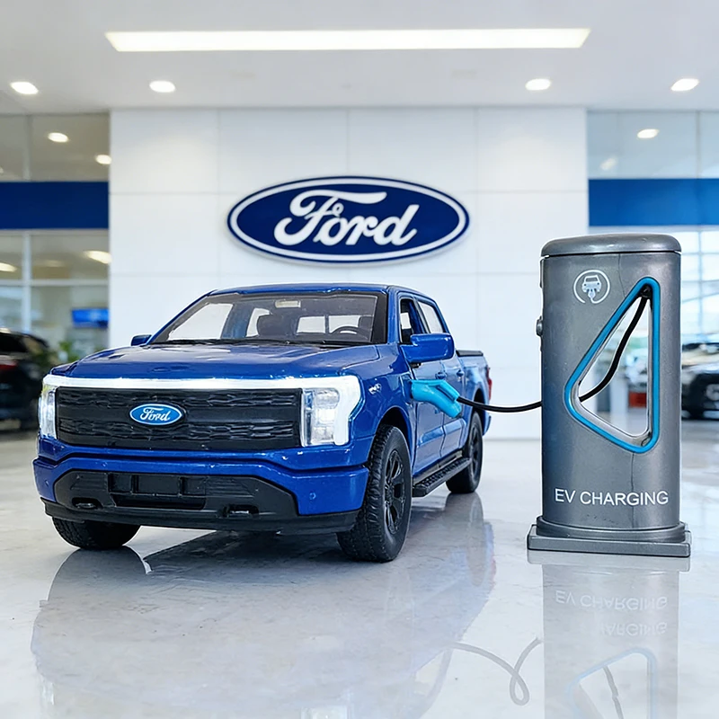 Масштабная модель автомобиля Ford F150 Lightning Platinum 2022, 1:36, литая, металлическая, со звуком и светом, игрушка для детей
Масштабная модель автомобиля Ford F150 Lightning Platinum 2022, 1:36, литая, металлическая, со звуком и светом, игрушка для детей