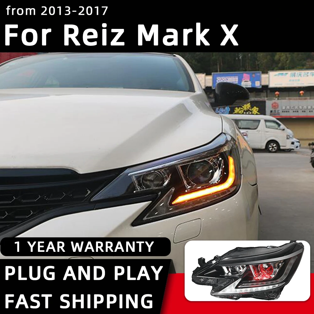 Car Styling Headlights for Toyota New Reiz Mark X LED Headlight 2013-2017 Head Lamp DRL Signal Projector Lens Automotive Access
Car Styling Headlights for Toyota New Reiz Mark X LED Headlight 2013-2017 Head Lamp DRL Signal Projector Lens Automotive Access