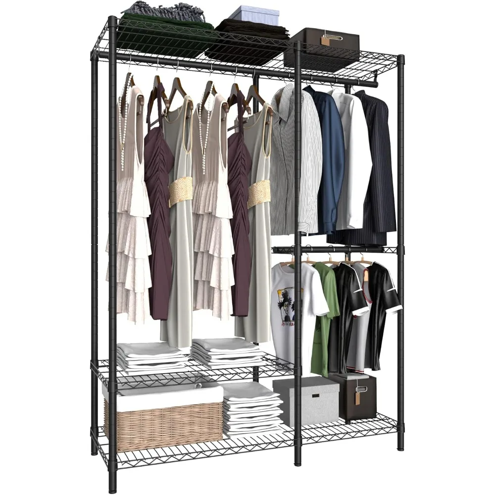Heavy Duty Garment Rack for Hanging Clothes,Wire Metal Clothing Rack,Adjustable Portable Clothing Rack
Heavy Duty Garment Rack for Hanging Clothes,Wire Metal Clothing Rack,Adjustable Portable Clothing Rack