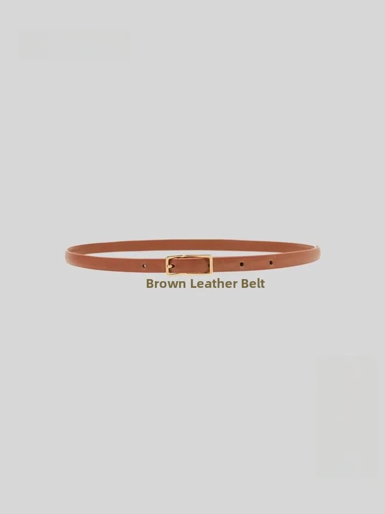 Edition Red Label 2025 Summer New Square Bule Leather Slim Waist Belt Fine Leather Square Bule Waist Belt for Men
Edition Red Label 2025 Summer New Square Bule Leather Slim Waist Belt Fine Leather Square Bule Waist Belt for Men