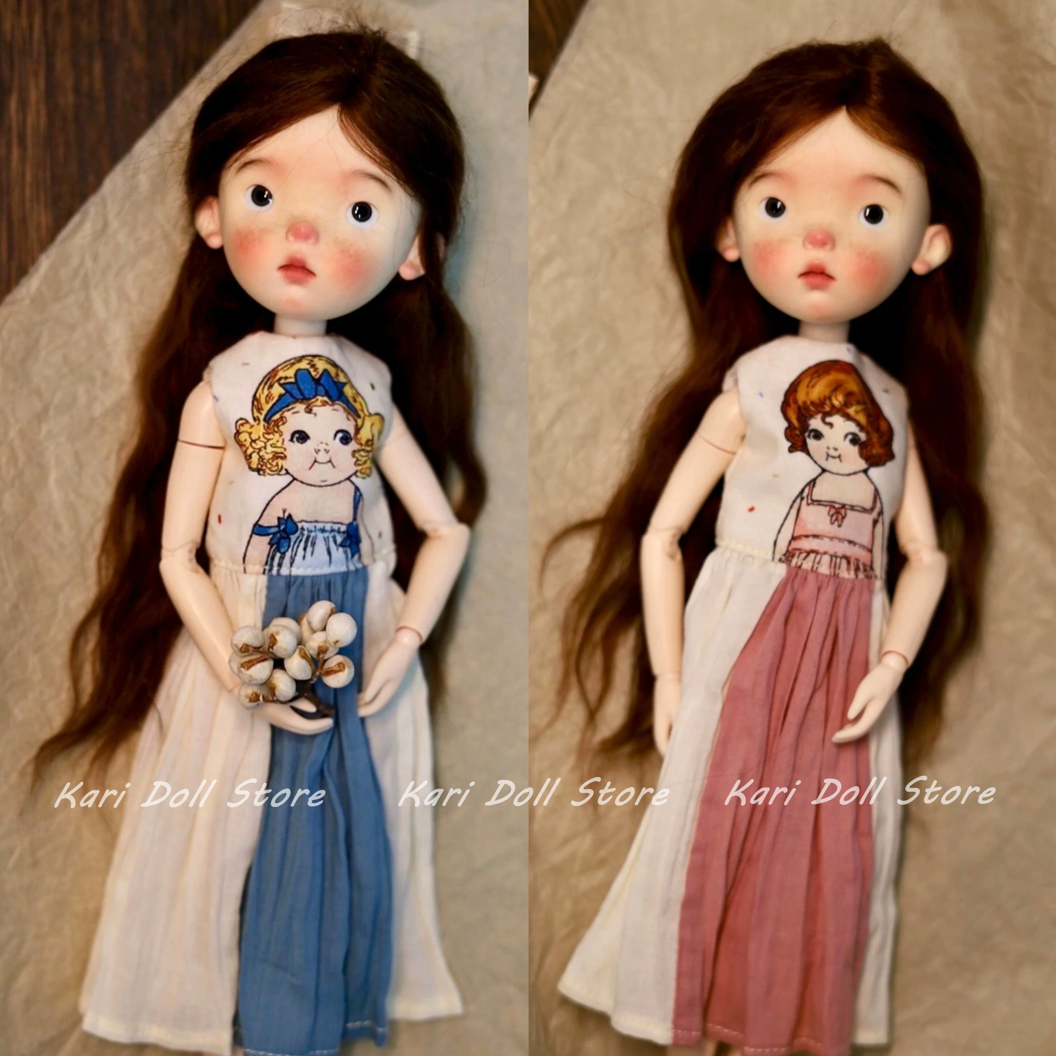 Kari Doll Clothes and skirts 2025 Handmade Splicing dress for Landazz Landoudou Landazz ob24 ob22Doll
Kari Doll Clothes and skirts 2025 Handmade Splicing dress for Landazz Landoudou Landazz ob24 ob22Doll