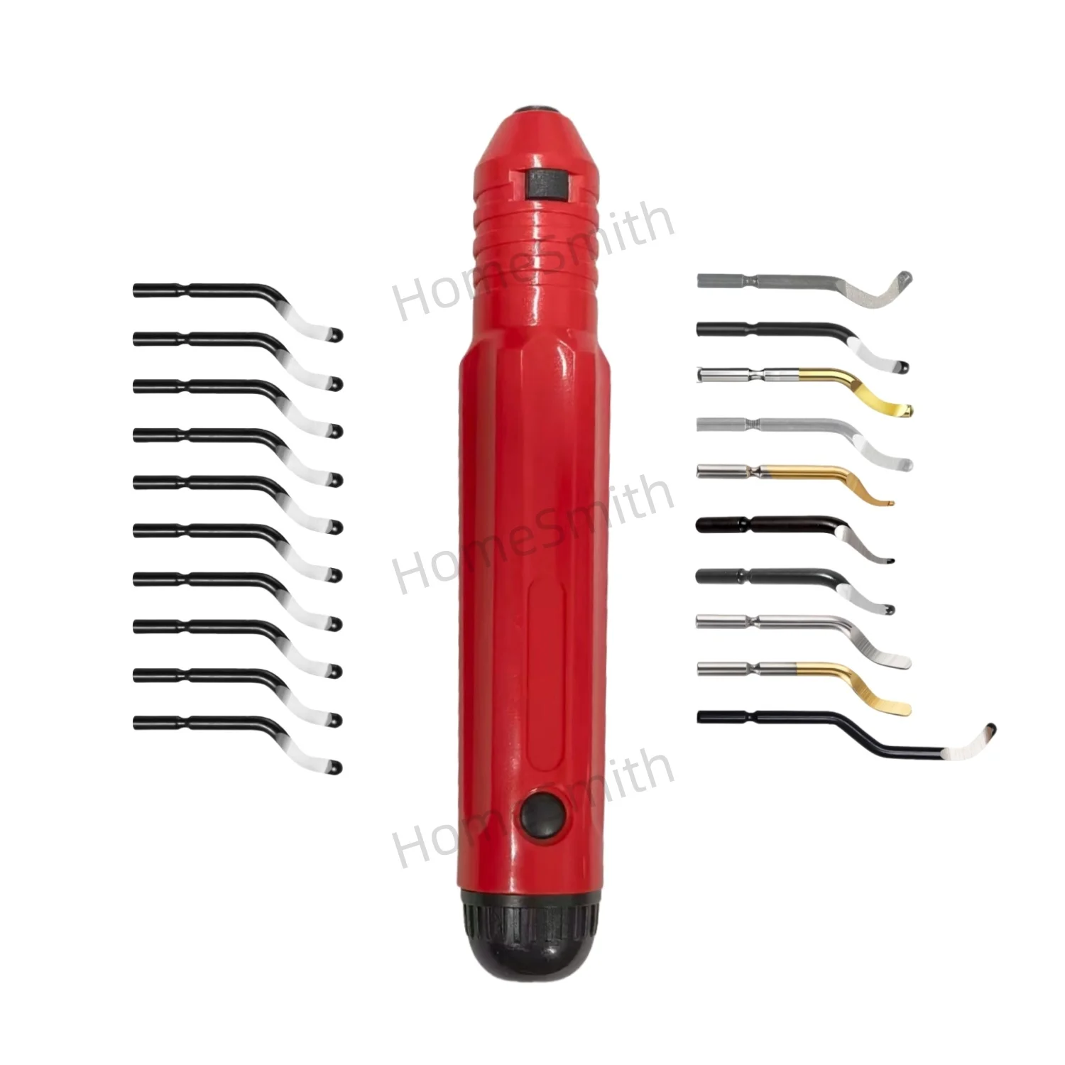 NB1000 Deburring Tool Set with 20 Swivel Blades Rotary Head for Metal Resin Aluminum Copper Plastic 3D Printing PVC Burr Removal
NB1000 Deburring Tool Set with 20 Swivel Blades Rotary Head for Metal Resin Aluminum Copper Plastic 3D Printing PVC Burr Removal