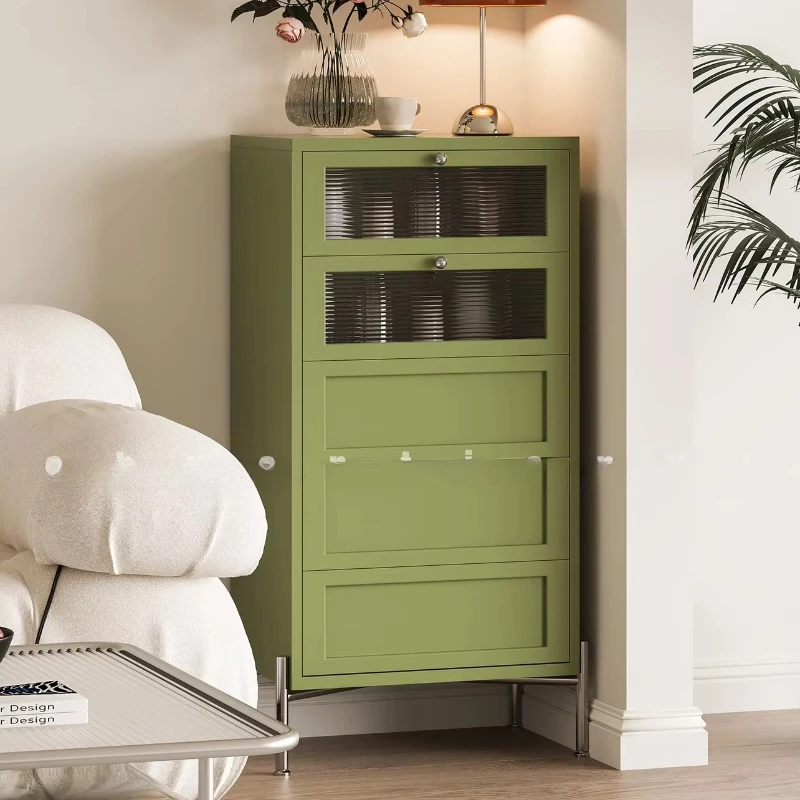 French cream style chest of drawers, living room, bedroom, glass storage, vertical cabinet, simple, light, luxurious and elegant
French cream style chest of drawers, living room, bedroom, glass storage, vertical cabinet, simple, light, luxurious and elegant