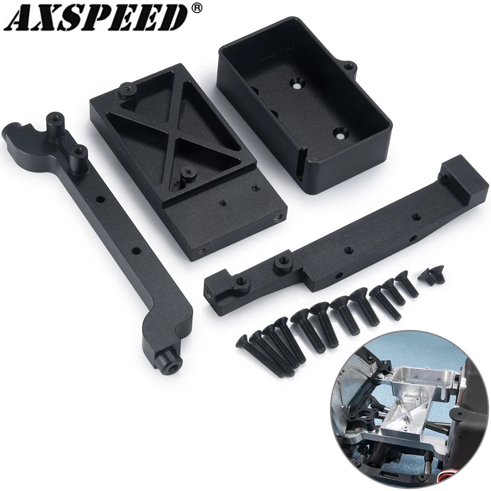 AXSPEED RC Car Receiver Electronics Equipment Box for 1/6 RC Crawler Axial SCX6 AXI05000 Upgrade Parts
AXSPEED RC Car Receiver Electronics Equipment Box for 1/6 RC Crawler Axial SCX6 AXI05000 Upgrade Parts