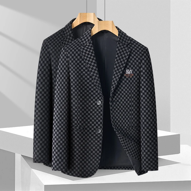 2026 New Spring Men Plaid Business Casual Blazers Jackets Man Autumn Suits Coats High Quality Male Slim Blazers Jackets Coats
2026 New Spring Men Plaid Business Casual Blazers Jackets Man Autumn Suits Coats High Quality Male Slim Blazers Jackets Coats