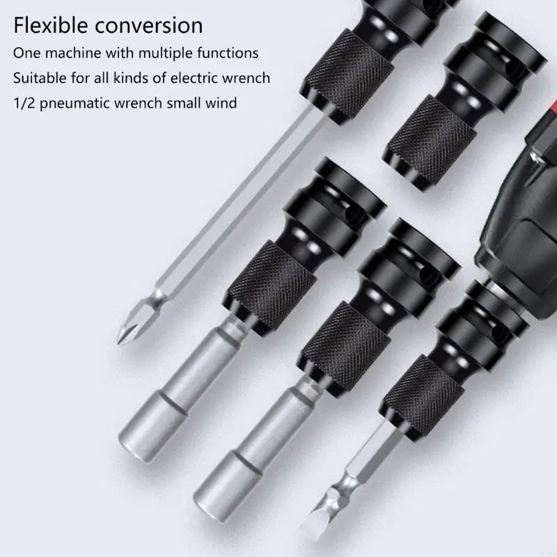 Efficient Vanadiums Steel Hexagonal Bit Adapter Hexagonal Bit Converter for Expanding Your Hand Tool Assortment
Efficient Vanadiums Steel Hexagonal Bit Adapter Hexagonal Bit Converter for Expanding Your Hand Tool Assortment