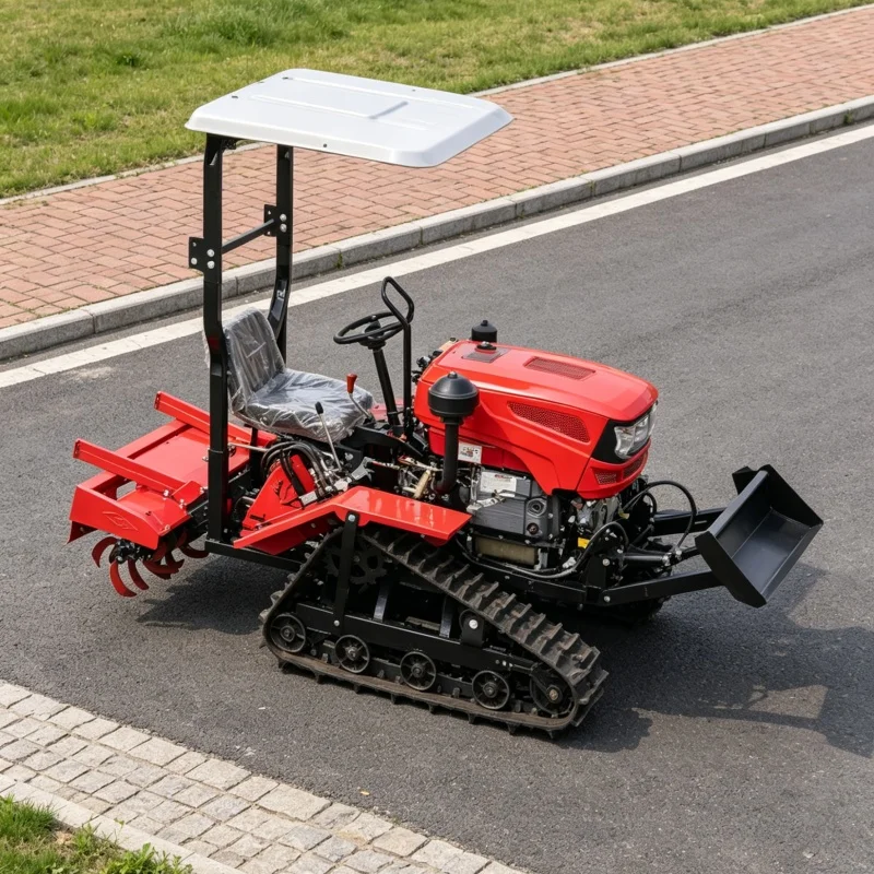 Customized High-quality tracked rotary tiller, industry top 1 rotary tiller, hot-selling land cultivation machine
Customized High-quality tracked rotary tiller, industry top 1 rotary tiller, hot-selling land cultivation machine