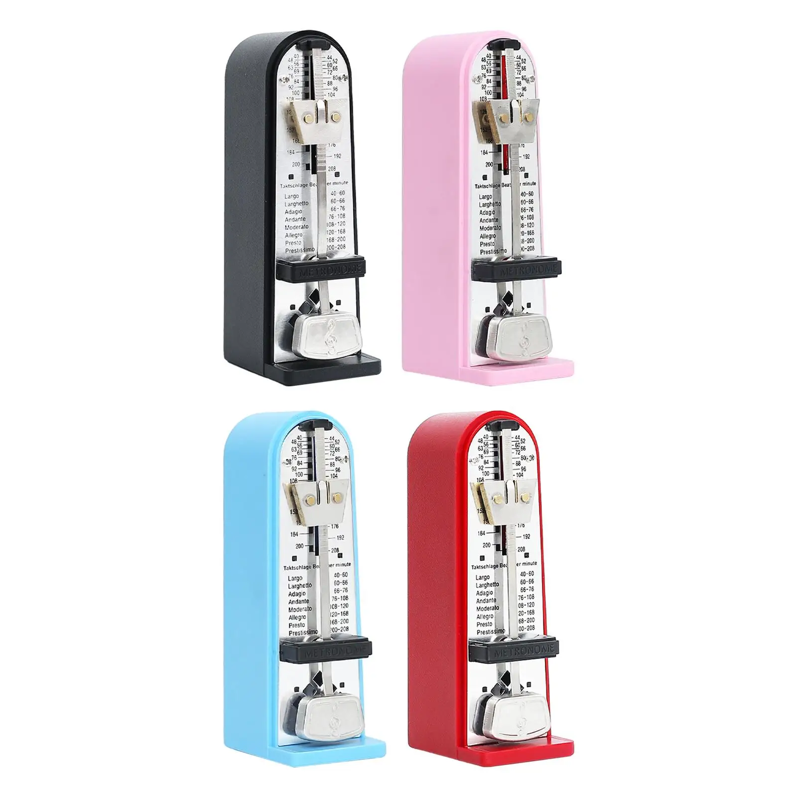 Mechanical Metronome Loud Sound Metal Portable Professional Metronome Saxophone Guitar Drums Piano Music Instrument
Mechanical Metronome Loud Sound Metal Portable Professional Metronome Saxophone Guitar Drums Piano Music Instrument