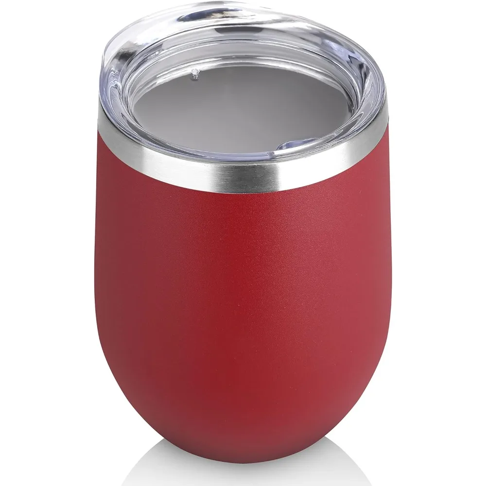 Stainless Steel Wine Tumbler Bulk with Lid, Personalized Insulated Tumblers Set, 12oz Travel Coffee Cups Pack of 1
Stainless Steel Wine Tumbler Bulk with Lid, Personalized Insulated Tumblers Set, 12oz Travel Coffee Cups Pack of 1