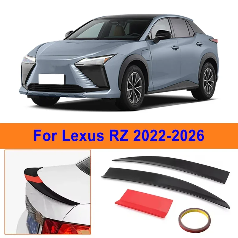For Lexus RZ 2022-2026 3-Section ABS Rear Trunk Spoiler 115-125cm Adjustable Sports Decor Top Wing Car Exterior Parts
For Lexus RZ 2022-2026 3-Section ABS Rear Trunk Spoiler 115-125cm Adjustable Sports Decor Top Wing Car Exterior Parts