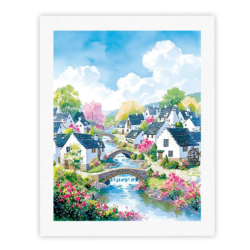 CHENISTORY DIY Pictures By Number House Landscape Kits Painting By Numbers Drawing On Canvas Hand Painted Gift Home Decor
CHENISTORY DIY Pictures By Number House Landscape Kits Painting By Numbers Drawing On Canvas Hand Painted Gift Home Decor