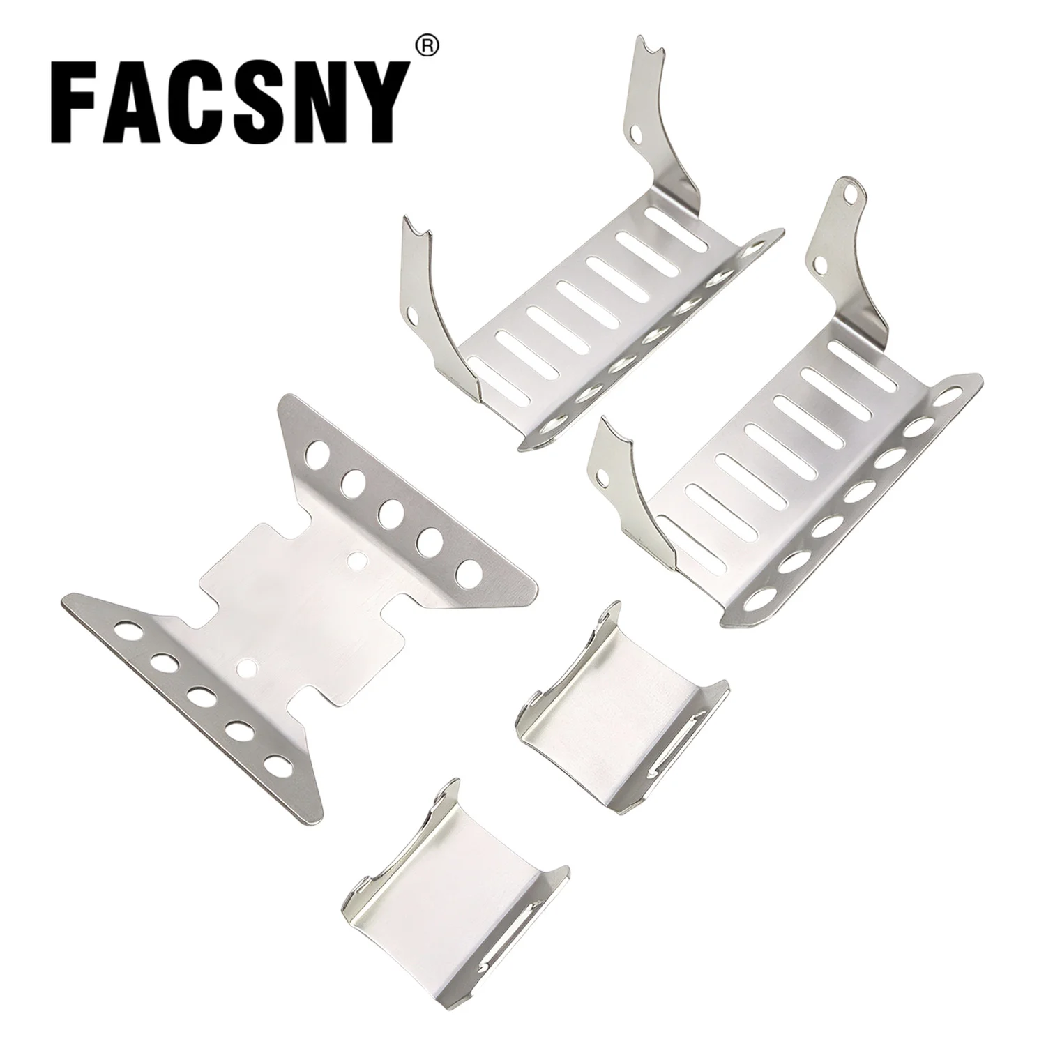 5in1 Stainless Steel Axle Protector Chassis Armor Skid Plate For 1/10 RC Crawler Axial SCX10 III AXI03006 AXI03007 Upgrade Parts
5in1 Stainless Steel Axle Protector Chassis Armor Skid Plate For 1/10 RC Crawler Axial SCX10 III AXI03006 AXI03007 Upgrade Parts