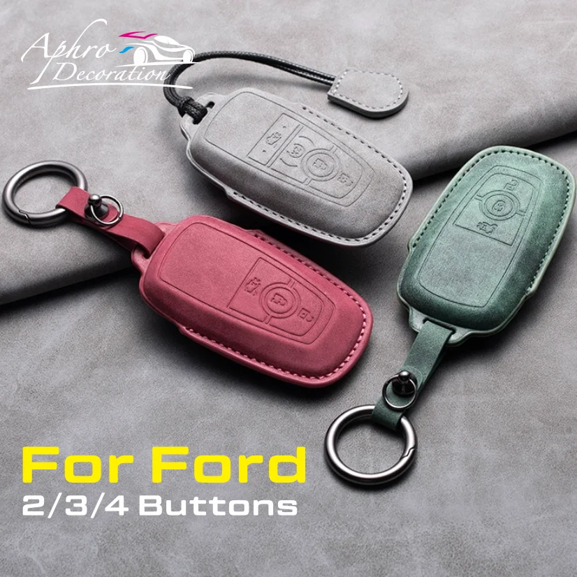 Leather Remote Key Case 3/4/5 Button for Ford Mustang Edge Explorer EcoSport Edge S-MAX Ranger Lincoln Fusion Mondeo Kuka Car
Leather Remote Key Case 3/4/5 Button for Ford Mustang Edge Explorer EcoSport Edge S-MAX Ranger Lincoln Fusion Mondeo Kuka Car