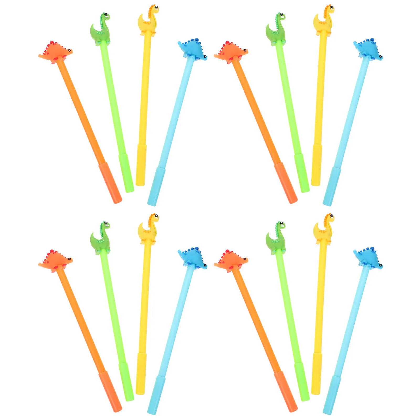 16Pcs Cartoon Dinosaur Pens Black Gel Ink Fine Tip Pen Smooth Writing for School Kids Office Study Learning Stationery Set
16Pcs Cartoon Dinosaur Pens Black Gel Ink Fine Tip Pen Smooth Writing for School Kids Office Study Learning Stationery Set