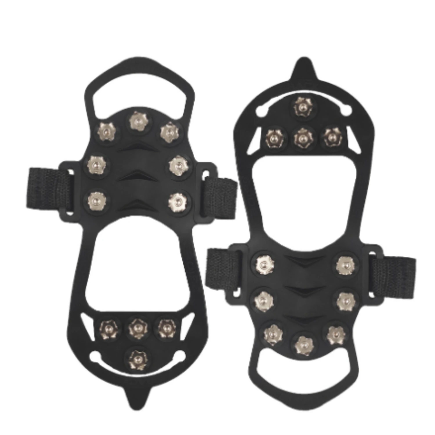11 Stainless Steel Spikes Ice Cleats Anti Slip Crampons Winter Shoe Traction Grips for Outdoor Hiking Ice Fishing Fits Sneakers
11 Stainless Steel Spikes Ice Cleats Anti Slip Crampons Winter Shoe Traction Grips for Outdoor Hiking Ice Fishing Fits Sneakers