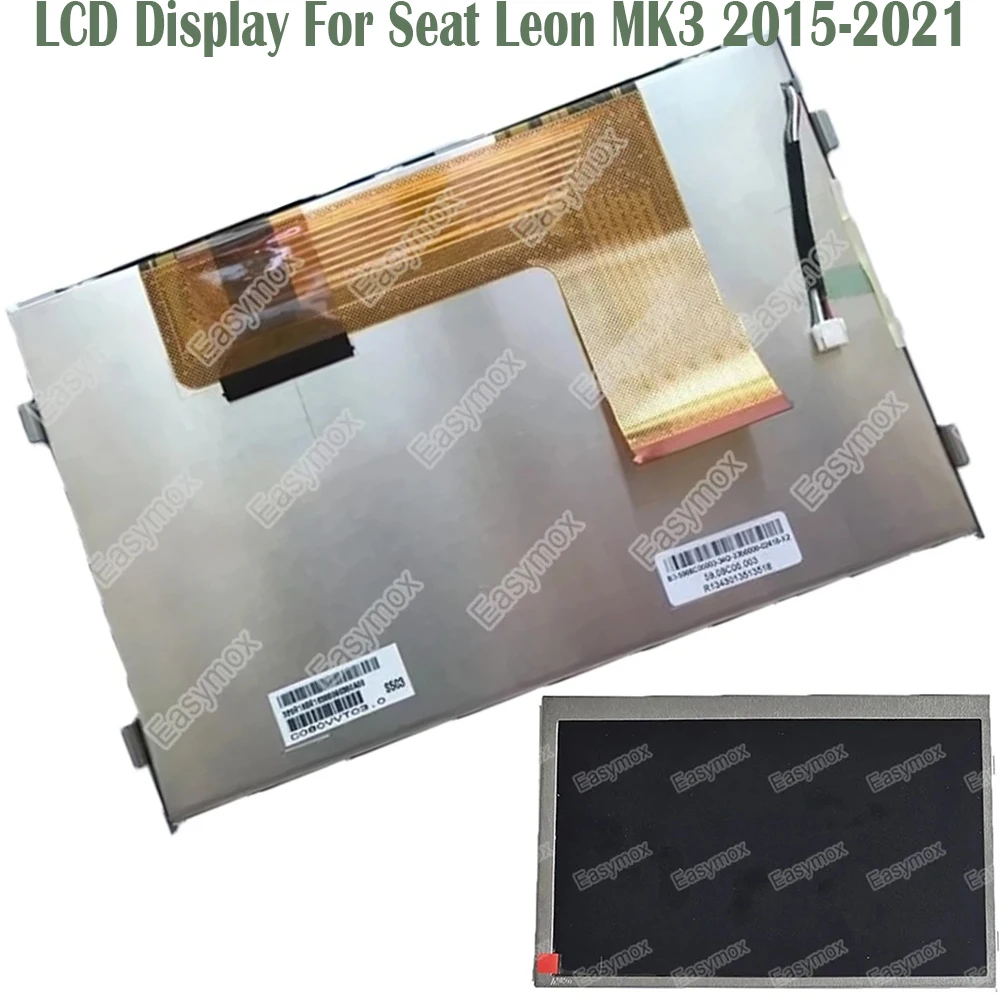 Car LCD Display Digital Multimedia Navigation Screen Replacement 5F0919606 5F0919603A For Seat Leon MK3 2015-2021
Car LCD Display Digital Multimedia Navigation Screen Replacement 5F0919606 5F0919603A For Seat Leon MK3 2015-2021