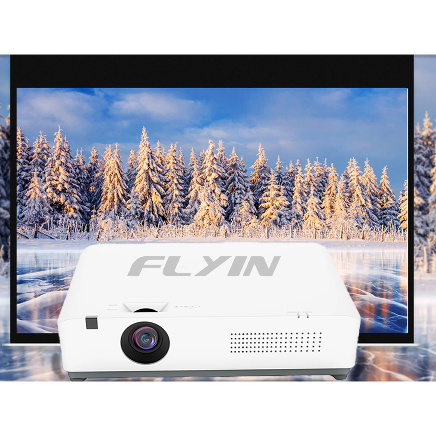 Flyin 3600 Lumens Laser Projectors & Presentation Equipments High Contrast And Brightness 3LCD Style For Business And Education
Flyin 3600 Lumens Laser Projectors & Presentation Equipments High Contrast And Brightness 3LCD Style For Business And Education