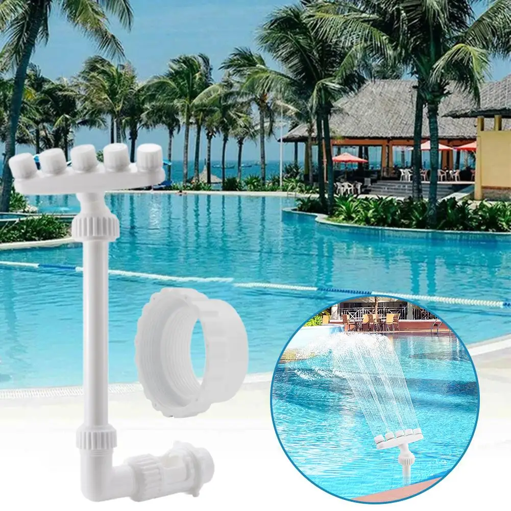 Swimming Pool Waterfall Fountain Kit PVC Feature Water Pool Spa Easy Decorations Swimming Spay Accessories Pools Install E1U0
Swimming Pool Waterfall Fountain Kit PVC Feature Water Pool Spa Easy Decorations Swimming Spay Accessories Pools Install E1U0