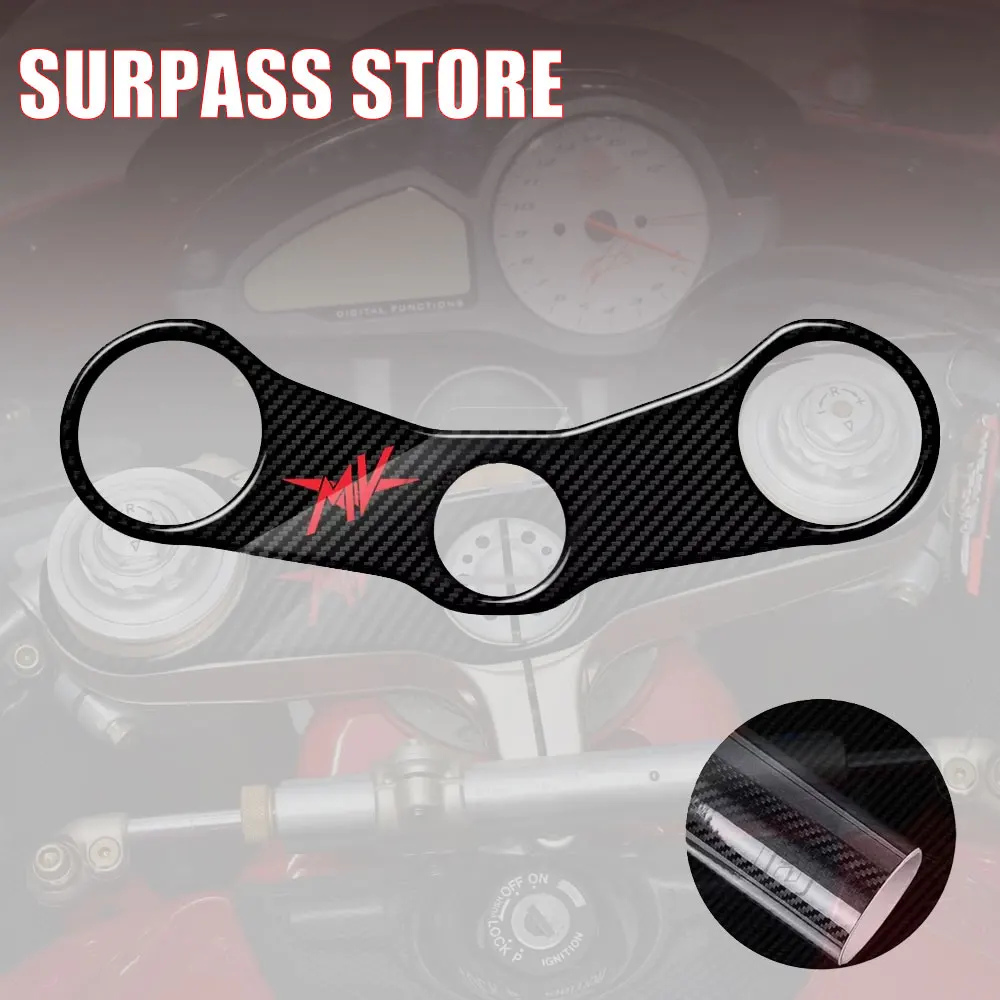 3D Carbon-look Upper Triple Yoke Defender For MV Agusta F4 Models 2000-2006 motorcycle sticker
3D Carbon-look Upper Triple Yoke Defender For MV Agusta F4 Models 2000-2006 motorcycle sticker