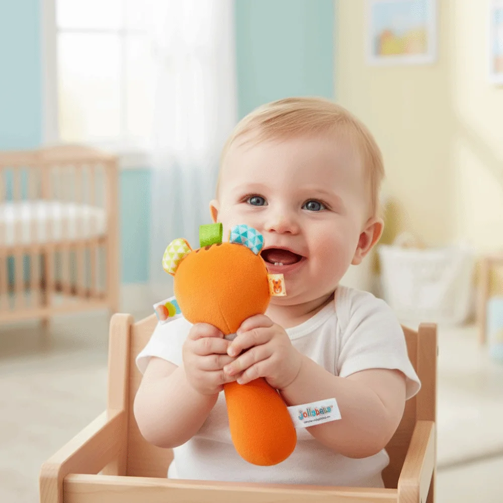 Soft Baby Rattles Crinkle Sound BB Call Voice Hand Grip Rattle Cartoon Animal Design Squeaky Sound Newborn Development
Soft Baby Rattles Crinkle Sound BB Call Voice Hand Grip Rattle Cartoon Animal Design Squeaky Sound Newborn Development