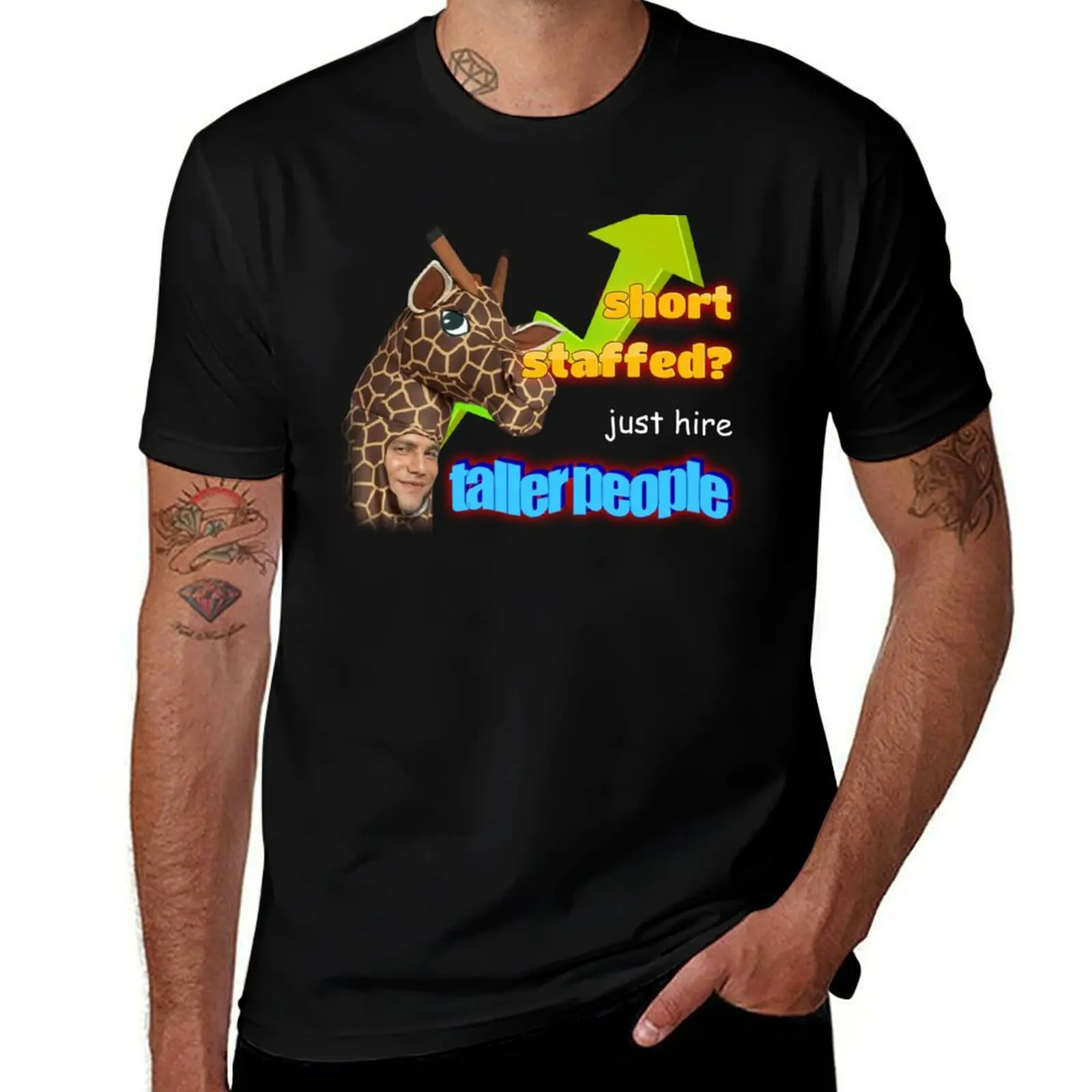 Short Staffed Just Hire Taller People Meme T-Shirt summer clothes sweat funny costumes tee shirts for men
Short Staffed Just Hire Taller People Meme T-Shirt summer clothes sweat funny costumes tee shirts for men