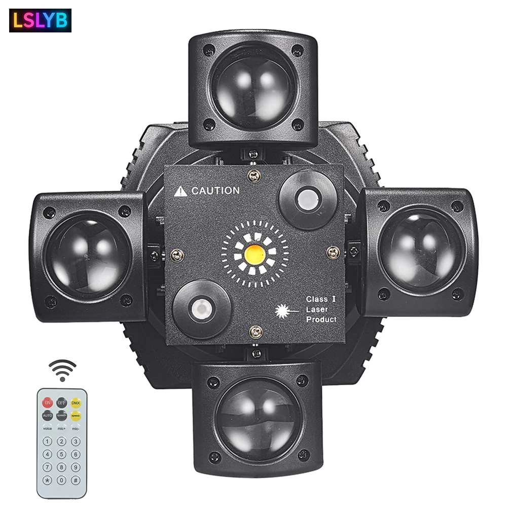 50W Four-Head Rotating Party Lights Beam Laser Strobe 3in1 Stage Light For Bar Dj Birthday Party Festival Celebration Concert
50W Four-Head Rotating Party Lights Beam Laser Strobe 3in1 Stage Light For Bar Dj Birthday Party Festival Celebration Concert
