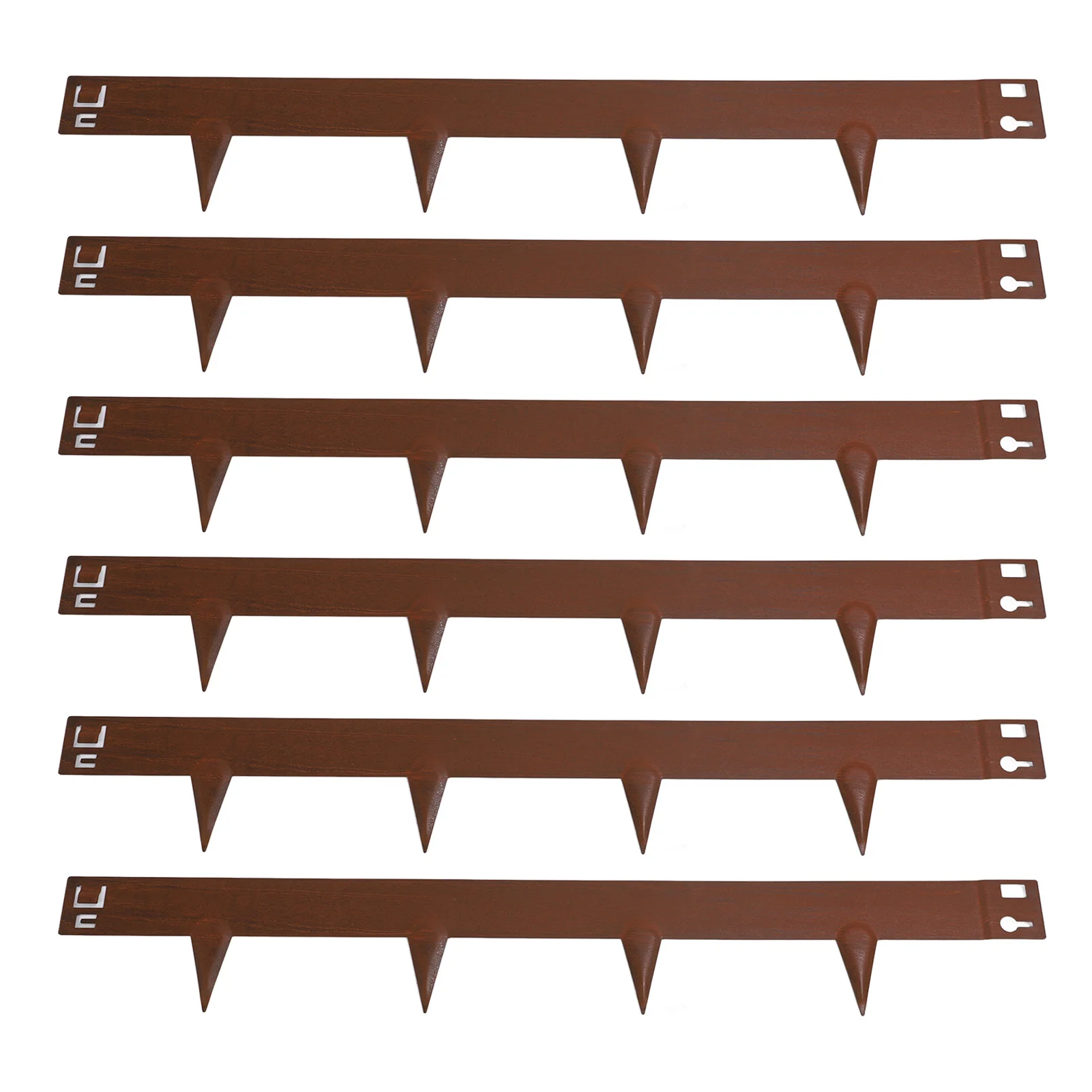 6Pcs Steel Lawn Edging 100x13cm Flexible Bendable Landscape Edging Metal Garden Bed Border for Courtyards Roads Agriculture
6Pcs Steel Lawn Edging 100x13cm Flexible Bendable Landscape Edging Metal Garden Bed Border for Courtyards Roads Agriculture