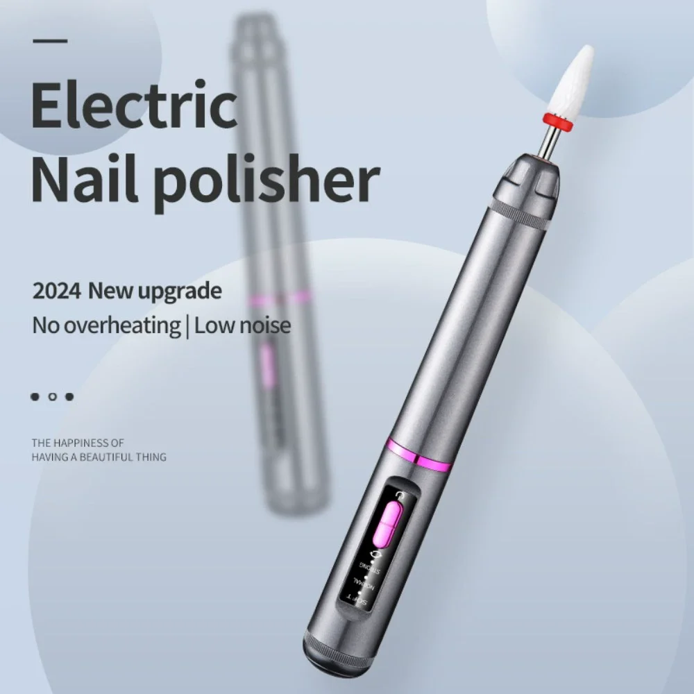 Electric Nail Drill 3-Speed Adjustment 12 Grinding Heads USB Charging Low Noise Portable Manicure Pedicure Machine
Electric Nail Drill 3-Speed Adjustment 12 Grinding Heads USB Charging Low Noise Portable Manicure Pedicure Machine