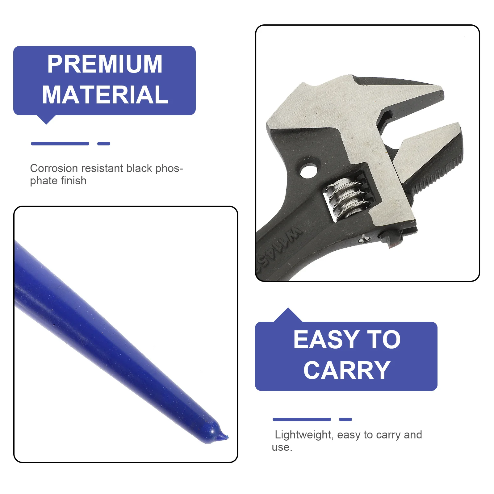 Durable 12 Inch Heavy Duty Spud Wrench Reversible Jaw Adjustable Pipe Hammer Function Wide Open Lightweight Easy Use
Durable 12 Inch Heavy Duty Spud Wrench Reversible Jaw Adjustable Pipe Hammer Function Wide Open Lightweight Easy Use