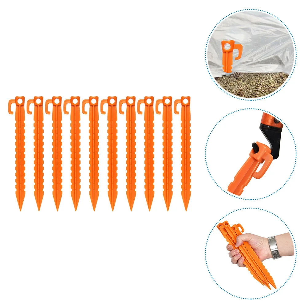 High Grade Plastic Camping Tent Stakes Spiral Shape Ground Nail Pegs for Outdoor Tent Awnings Canopy Safety Anti
High Grade Plastic Camping Tent Stakes Spiral Shape Ground Nail Pegs for Outdoor Tent Awnings Canopy Safety Anti
