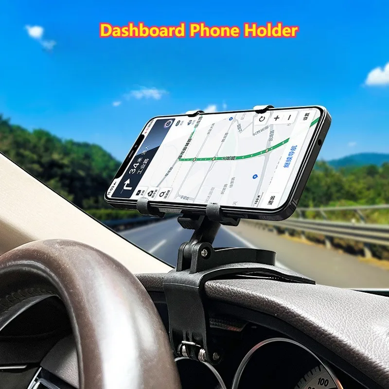 360 Rotation Dash Board Car Mobile Phone Holder Easy Clip Mount Stand Universal GPS Navigation Bracket Portable Car Phone Stand
360 Rotation Dash Board Car Mobile Phone Holder Easy Clip Mount Stand Universal GPS Navigation Bracket Portable Car Phone Stand
